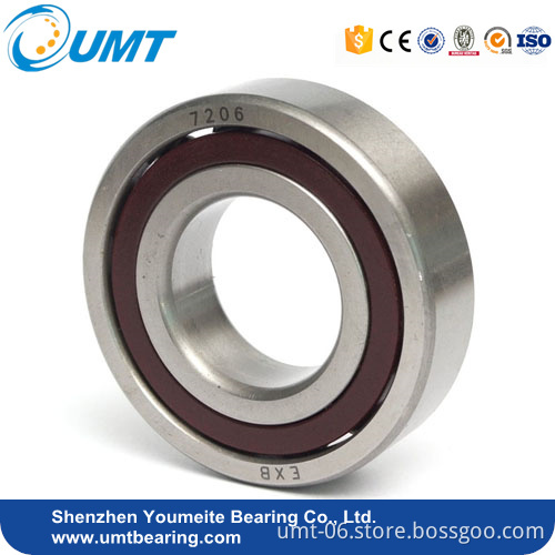 High precision Angular contact ball bearing 7020 for size 100*150*24